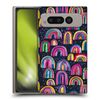 Head Case Designs Officially Licensed Ninola Rainbows Navy Summer Patterns Hard Back Case Compatible With Google Pixel Fold