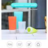 JasCherry 4 Pcs Mini Leakproof Silicone Travel Bottles Set - TSA Carry On Approved BPA Free - Squeezable Portable Storage Soft Reusable Bottle for Shampoo, Sunblock, Toiletries Etc (37ml)