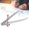 Straight Pattern Divider, Carbon Steel High Hardness Divider 150mm Flat Leg Divider Professional Straight Pattern Divider