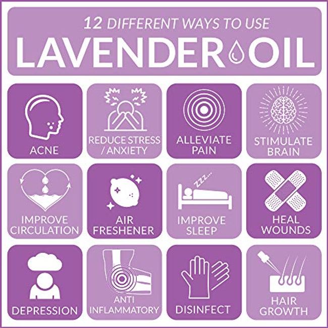 artnaturals 100% Pure Lavender Essential Oil - (4 Fl Oz / 120ml) - Premium  Undiluted Therapeutic Grade Natural from Bulgaria - Aromatherapy for