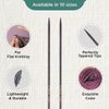 KnitPro J’Adore Cubics Single Pointed Needles 14" (35cm) | 3.50mm