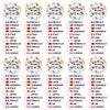 Drinking Around The World - Pack Of 10 Temporary Tattoo