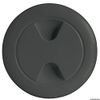 Osculati Inspektionsdeckel Polypropylen schwarz 152 mm