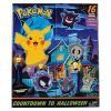 Pokemon Battle Figure Halloween Calendar