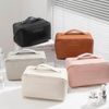 Gevlonecirly Cosmetic Pouch, striped - grey
