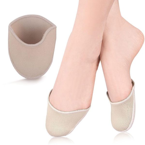 VASANA 1 Pair Toe Pouches Pads Ballet Dance Shoe Toe Pads Forefoot Wrap Dance Shoe Pads Soft Fabric Toe Protectors Cover for Women Girls