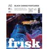 Frisk Black Canvas Pad 280gsm 10sheets A6, 23280006
