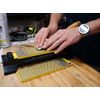 Diamond Machining Technology (DMT) W250CX-WB DuoSharp Double-Sided Diamond Sharpening Stone Bench With Base, Fine/Extra Fine, 10 Inch