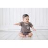 [Aenak] Boy's Bodysuits (80, Dark Brown)