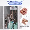 PATIKIL 5Pcs Copper Reducer 3/4" x5/8" ID Reducing Copper Coupling Fitting Pipe Adapter