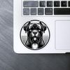 Medium 100mm 'Cane Corso' Transparent/Clear Sticker Decal for Windows/Cars/Walls (DC00133673)