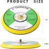 (Qty-3) 6" DA PSA SANDING BACKUP BACKING PAD SANDERS