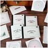 Collage Material Seals, Assortment, Design Paper, Flake Stickers (Blink)