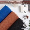 3 Pieces African Net Sponge African Exfoliating Net African Bath Sponge Scrubbing Rag Net African Wash Shower Long Net Body Scrubber