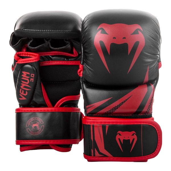 Venum Challenger 3.0 Sparring Gloves - Black/Red - L/XL