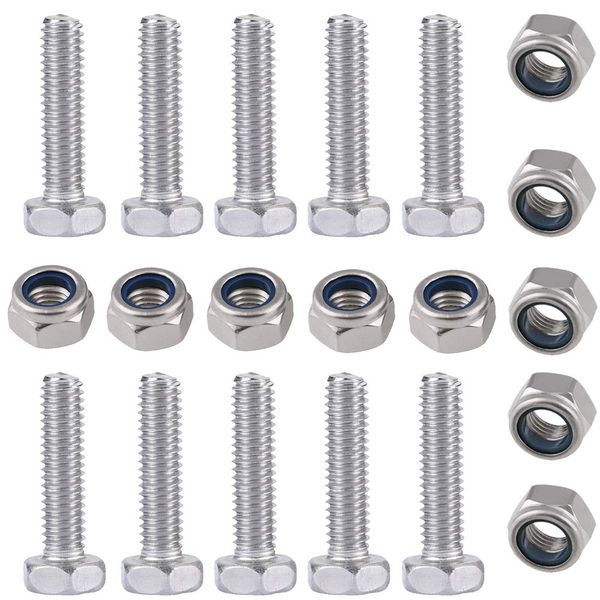 0.2 x 0.8 inches (6 x 20 mm) Snow Blower Universal Sherbolts, Pack of 10, Sharpin, Honda, Fujii, Kubota, Yanmar, Yamaha, Wado