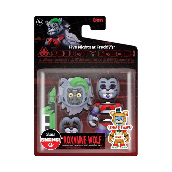 Funko Snaps! Playset: Five Nights at Freddy's - Rock 'n Roll, Roxanne Wolf