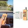Wireless Remote Control RF Switch 6 Channel 10A Relay Receiver 12-36V 6CH