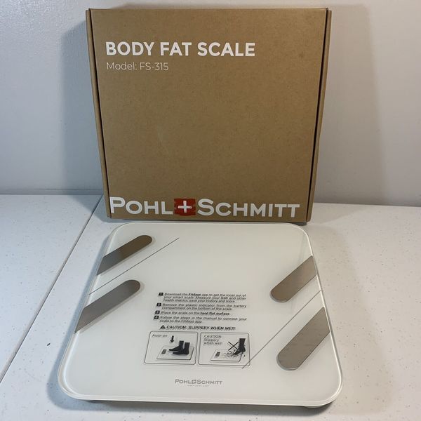 Pohl + Schmitt Body Fat Scale Smart Digital Scale Model FS-315 400 lbs