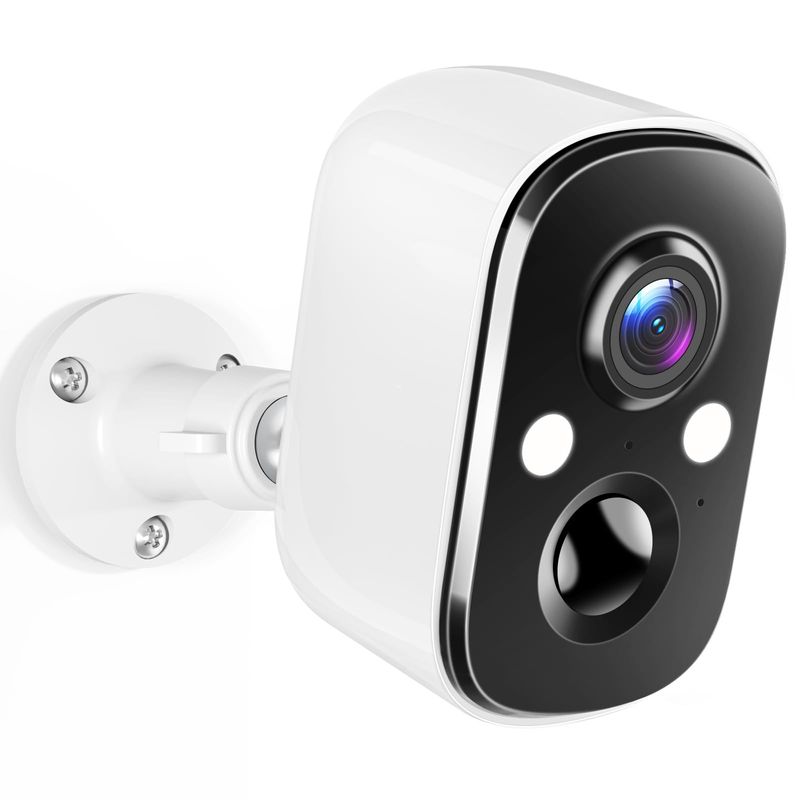 Techage Security Cameras Wireless Outdoor, 2K Battery Powered WiFi ...