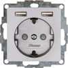 Kopp 296247006 Flush-Mounted Protective Contact Socket
