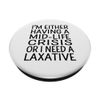 Funny Mid-Life Crisis Laxative Joke Meme PopSockets Adhesive PopGrip