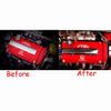 For Honda Civic B16 B18 1PC JDM Carbon Fiber Pattern Engine Valve Cover Insert