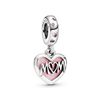Pandora Icons Mother and Son Pendant, Precious metal, Cubic Zirconia