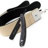 SHARPY - Cut Throat Razor Straight Razor Kit Razor Shaving Set Old Fashion Traditional Manual Barber Folding Razors for Men with Leather Strop