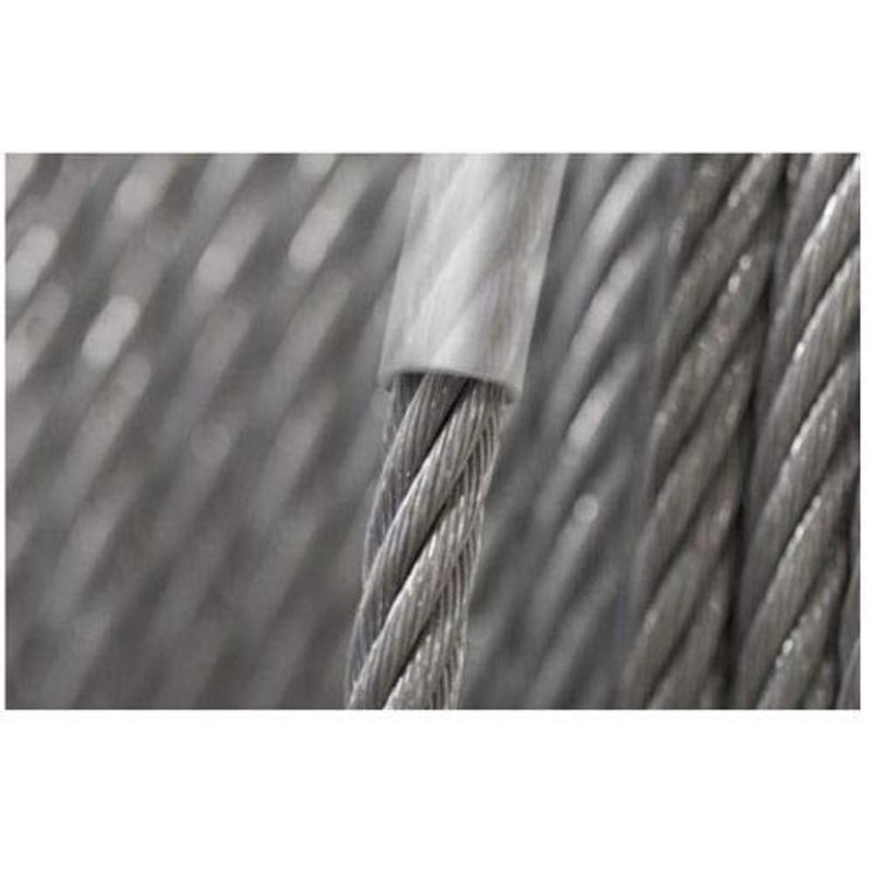 2 3 4 5 6 7 8 10mm Steel Clear PVC Plastic Coated Wire Rope Boat ...