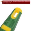 sourcing map Rubber File Handle 4.5 Inch Rectangular Hole Ergonomic Handles for 18" Flat and Half Round Metal Files