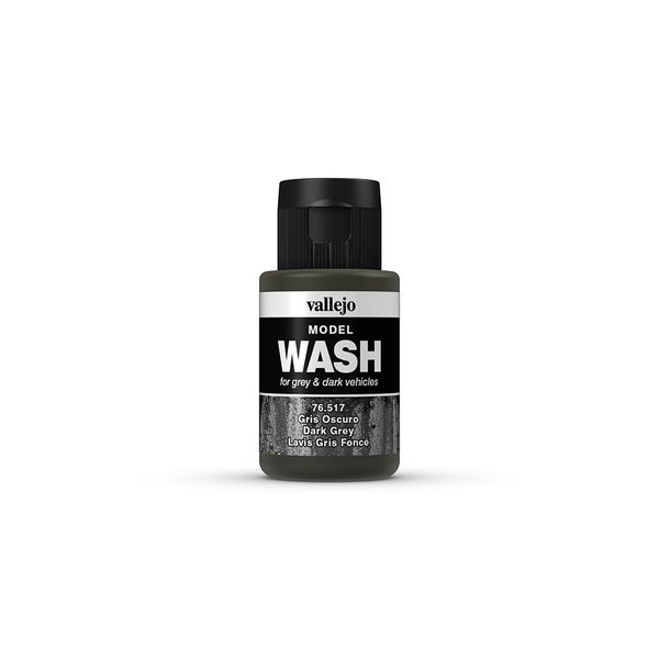 Vallejo Model Color 35 ml Wash Paints - Dark Grey