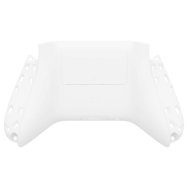 eXtremeRate Custom Back Cover Shell for Xbox Core Wireless Controller - White Replacement Battery Cover & Bottom Shell for Xbox Series X & S [Controller NOT Included]