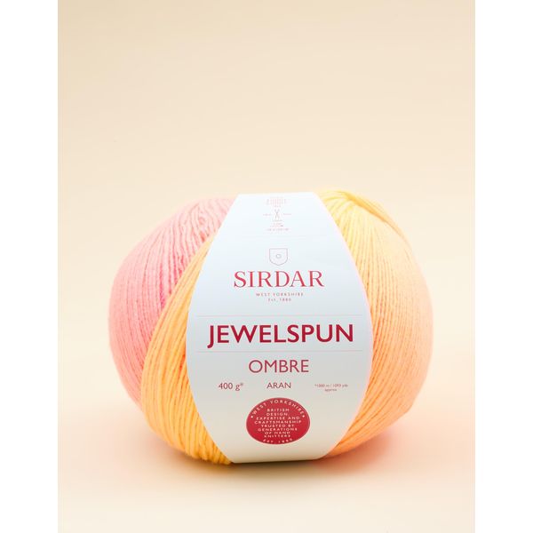 Sirdar, Jewelspun Ombre - Rainbow Glow, 400g