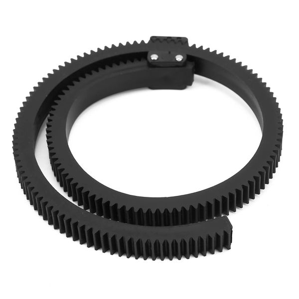 Akozon Tilta Follow Focus Gear, 92mm Lens Follow Focus Ring, Zoom Gear Ring, Len Gear Ring Follow Focus Flexible Gear Belt Ring Adjustable Follow Focus Len Gear Ring Belt for SLR DSLR Camera Camc