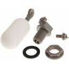 4 pack Water Float Valve with Adjustable Arm Plastic Water Filter Float 1/2 Inch