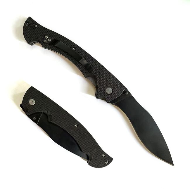 Dcenrun Folding Knife, Folding Knife, (Hoder, Darkness Hodar), Great for Mountain Climbing, Cooking, Fishing, Home, Camping, Outdoor Use