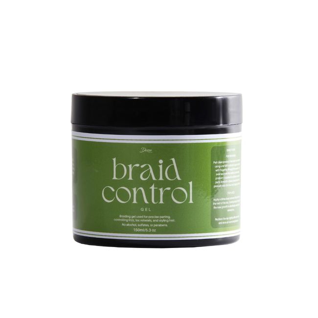 Dosso Beauty Braid Control Gel, Braid Gel for Box Braids for Extreme Hold, Loc and Twist Gel, (5.3oz)