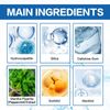 2PCS Hydroxyapatite Toothpaste, Deep Cleansing Toothpaste, Advanced Enamel Protection, Gentle and Effective Formula, Fresh Mint Flavor, for Sensitive Teeth