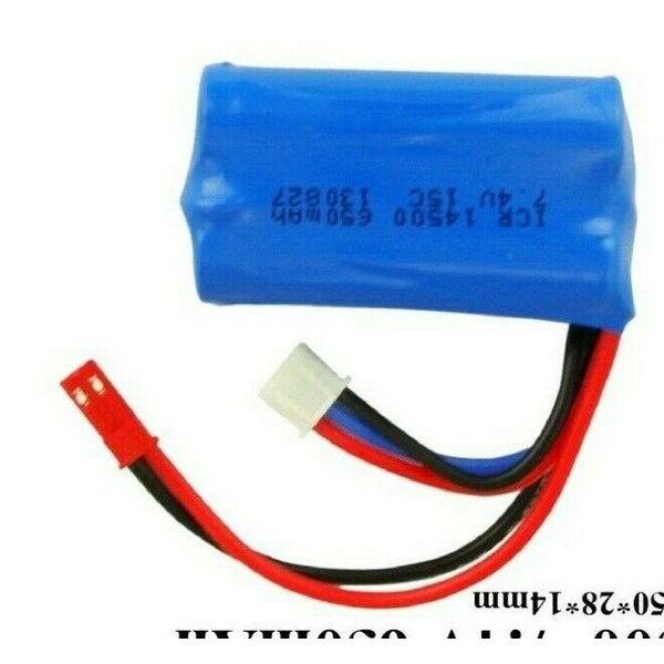 7.4V 2S 650mAh 15C FOR Protocol Predator SB RC Helicopter