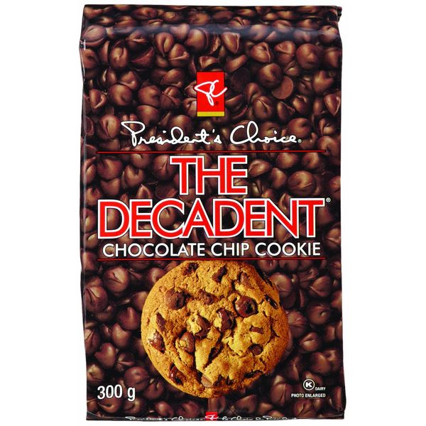 President's Chocie Decadent Chocolate Chip Cookie, 10.58 Ounce