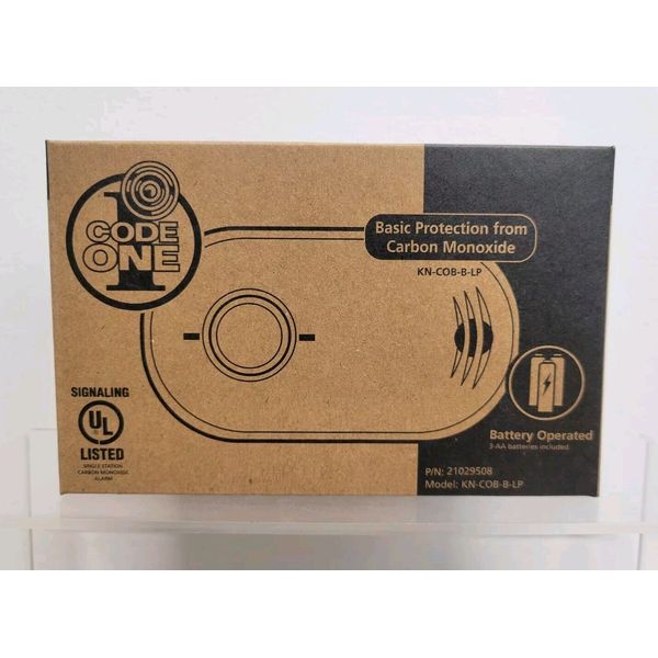 Kidde Code One Carbon Monoxide Detector Alarms Alert Battery Powered New In Box