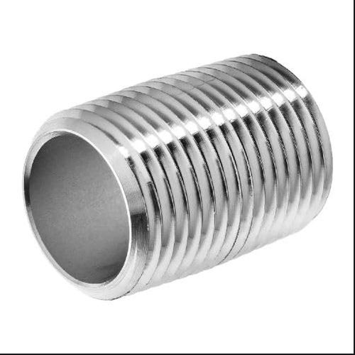 USA SEALING ZUSA-PF-15461 304 Stainless Steel Schedule 80 Close Nipple Fully Threaded, 1/8" BSPT x NPT, 3/4" Long