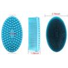 DNC Silicone Body Scrubber Exfoliating Shower Bath Body Brush 2 Pack