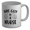 Shopagift This Guy is a Nurse White 11oz Large Mug Cup