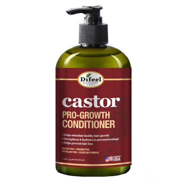 Difeel Castor Pro-Growth Conditioner 12 oz