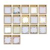 CGMS1015 Adult Sticky Notes, Die Cut, 30 Sheets, Macaron, Elegant, Simple