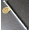 Zinc Hex Head Lag Screw 7/16 Hex Size 1/4 Thread x 5.00" Length, 50 pcs
