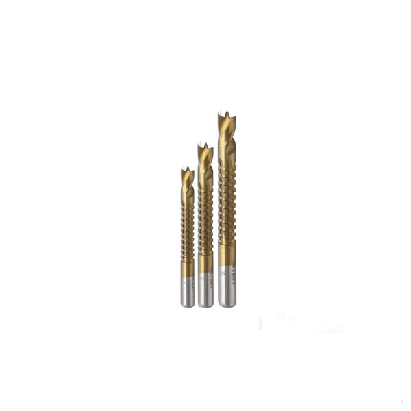 Högert Fräsbohrer Packung mit je 1x 5,0/6,0/8,00 mm Bohrer