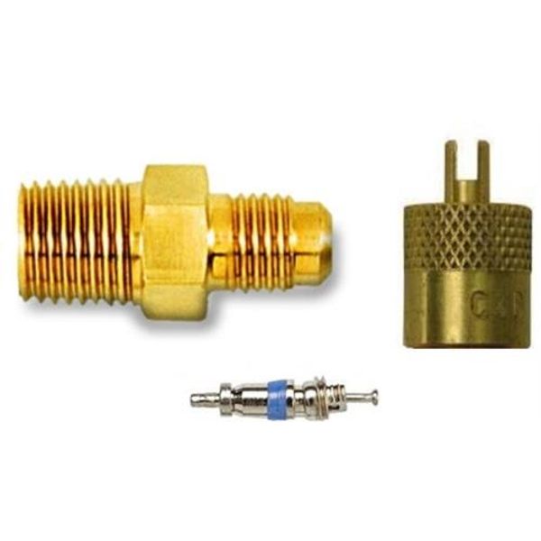 Forged Brass Adapter - 1/4" M. Flare Access x 1/4" MPT Body